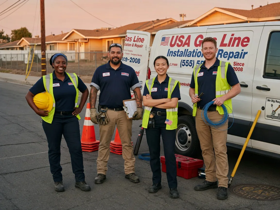 Gas Line Installation company in Mount Vernon, TX